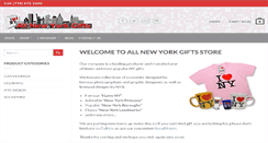 Desktop Screenshot of allnewyorkgifts.com